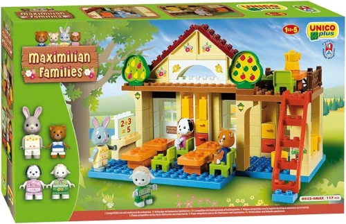 Unico Maximillian Family - Erdei iskola építőjáték készlet 