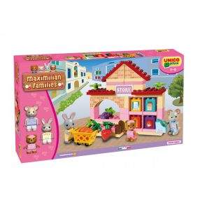 Unico Maximillian Family - Szupermarket építőkocka szett