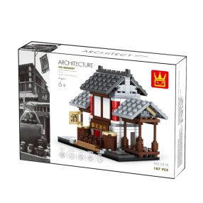   Wange Architecture - Kínai sörfőzde építőjáték készlet