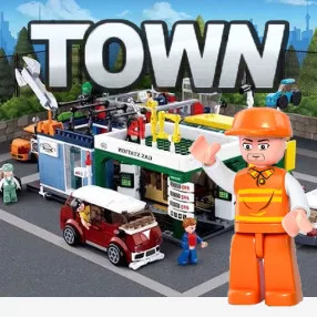 Sluban Town - Város építőjáték készletek