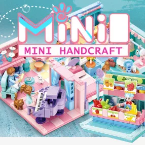 Sluban Mini Handkraft építőjáték készletek