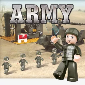 Sluban Army – Hadsereg építőjáték készletek