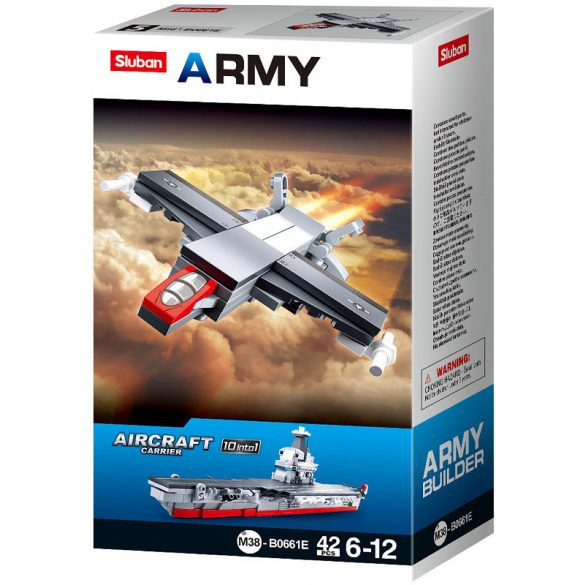 Sluban Army - Kis repülőgép építőjáték készlet